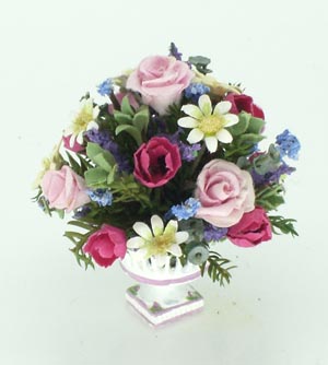 Tulips, Daises, Roses and Forget-me-nots